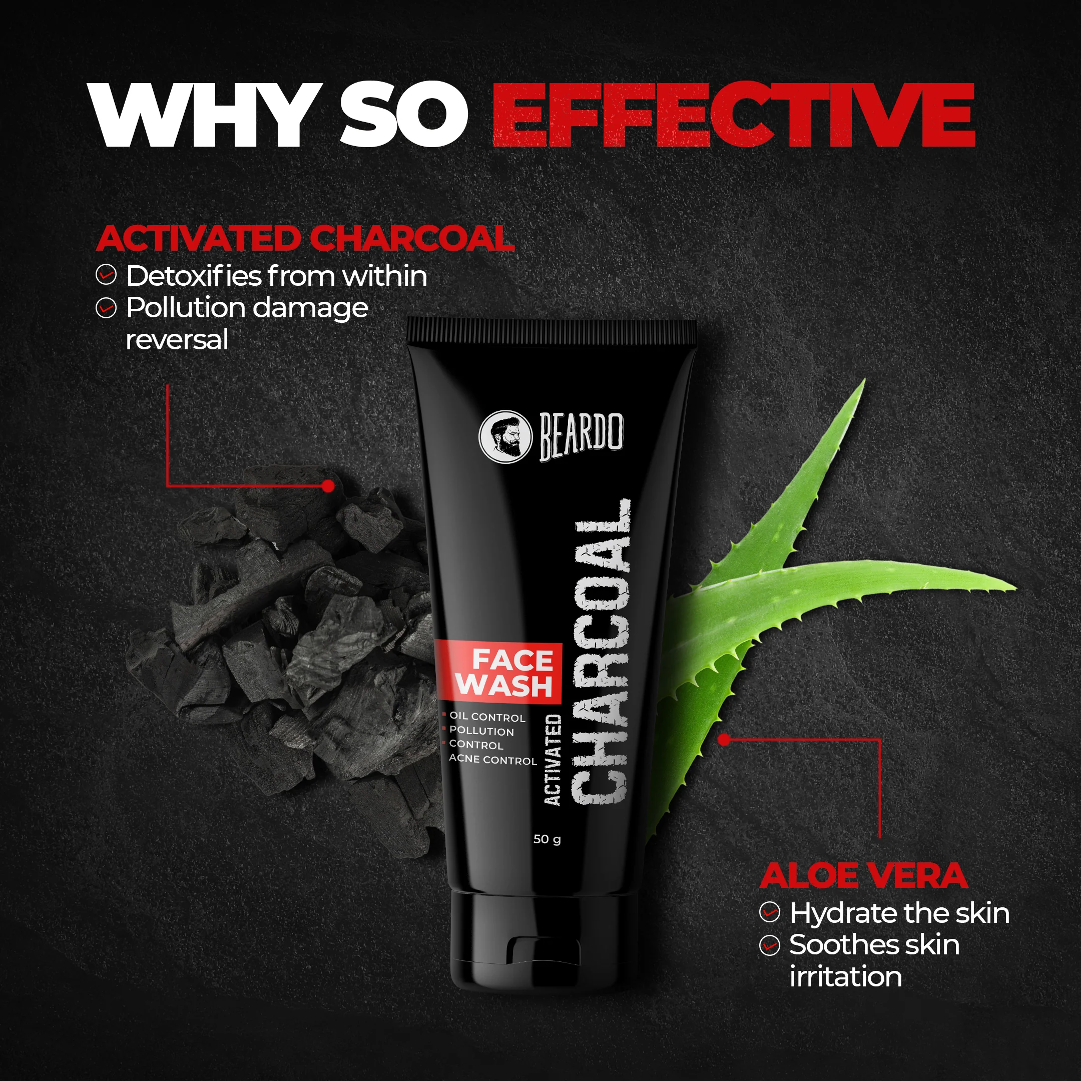 Activated Charcoal Facewash - Image 3
