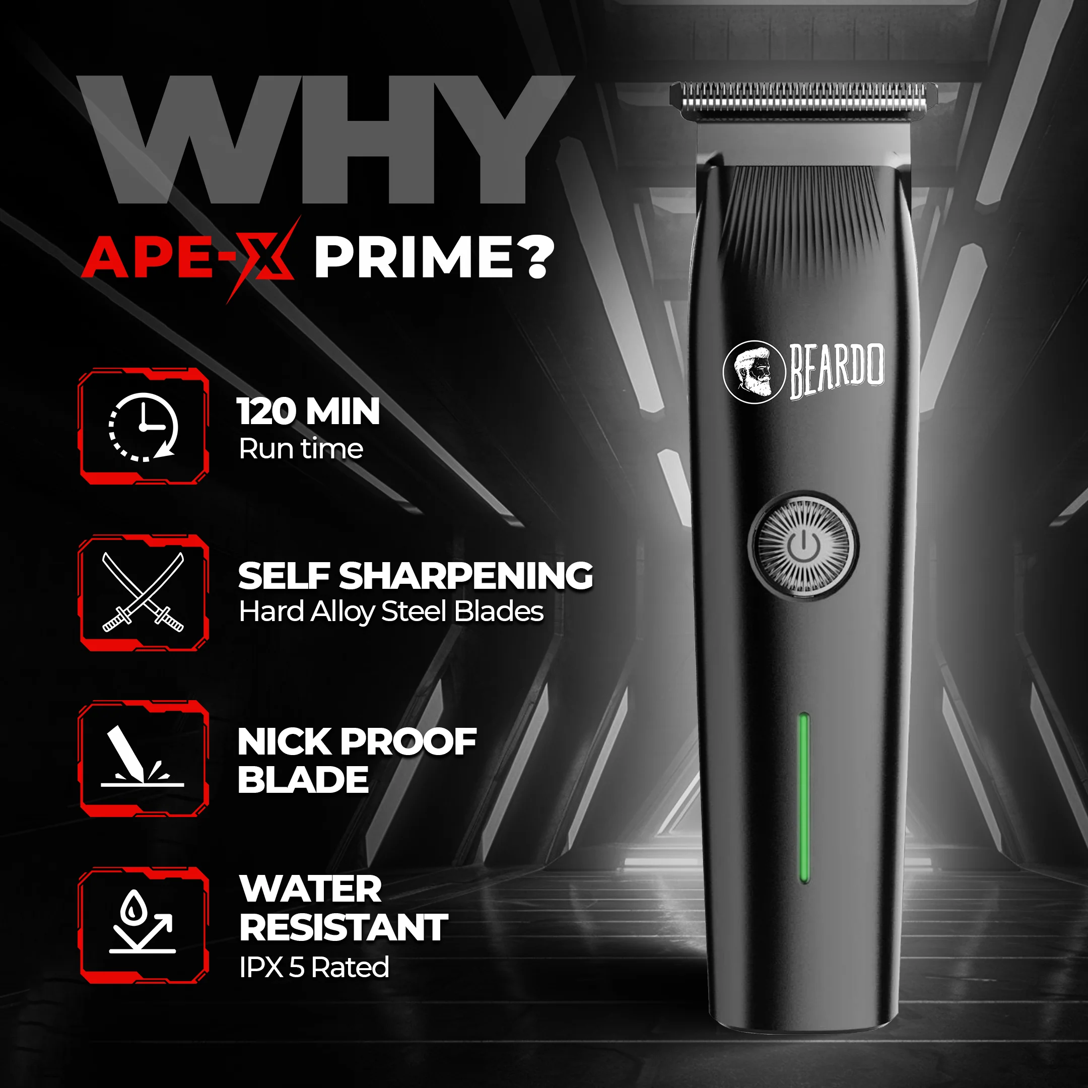 Ape-X Prime 3-in-1 Trimmer For Men - Image 6