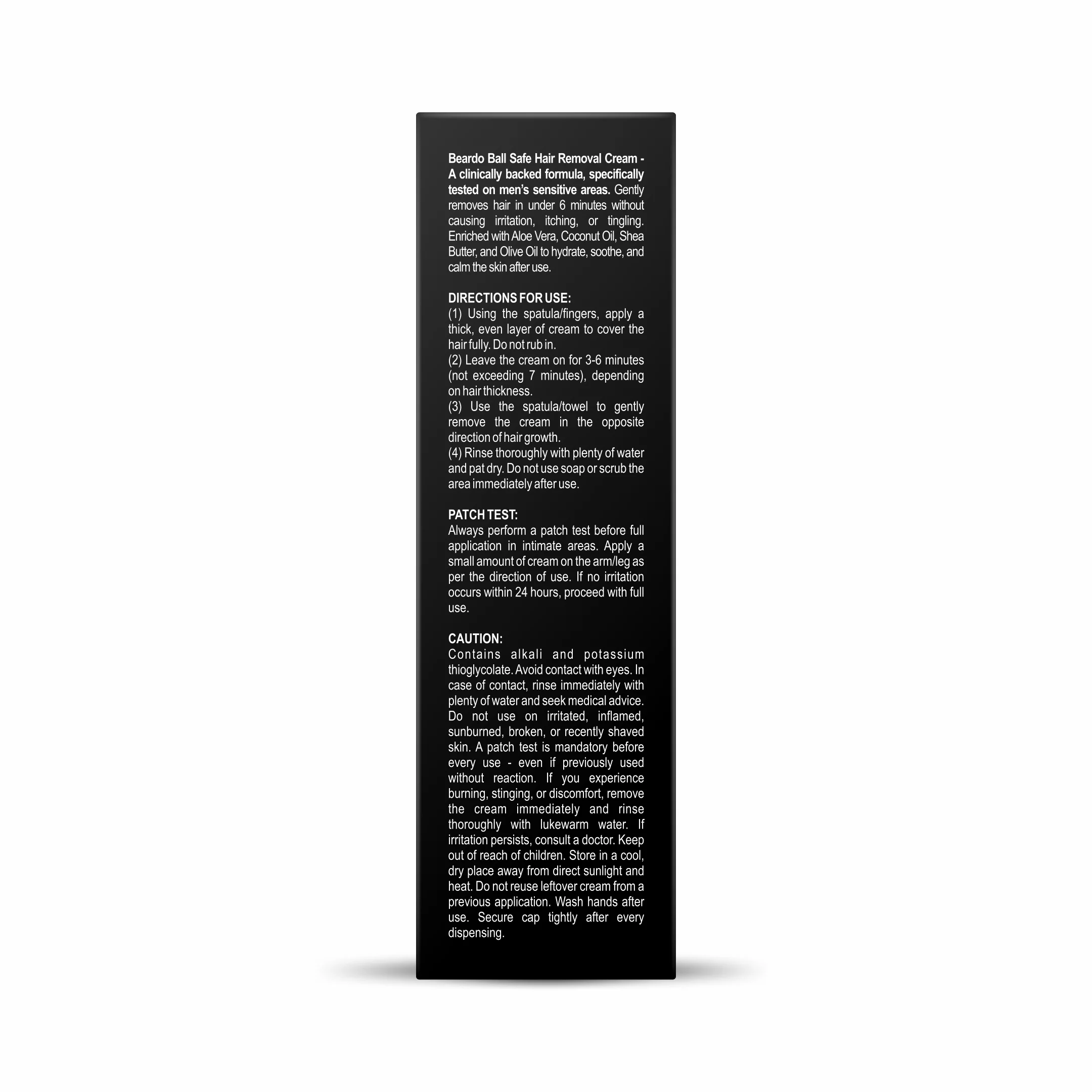 Ball Safe Hair Removal Cream (100ml) - Image 9