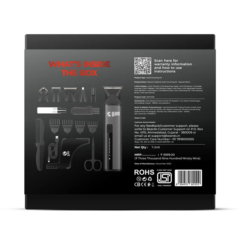 Godfather Multi-grooming Kit Special Edition - Image 11