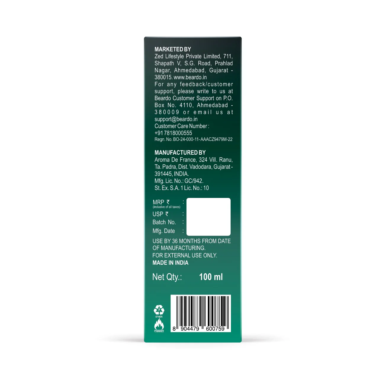 Mariner Perfume EDP (100ml) - Image 6