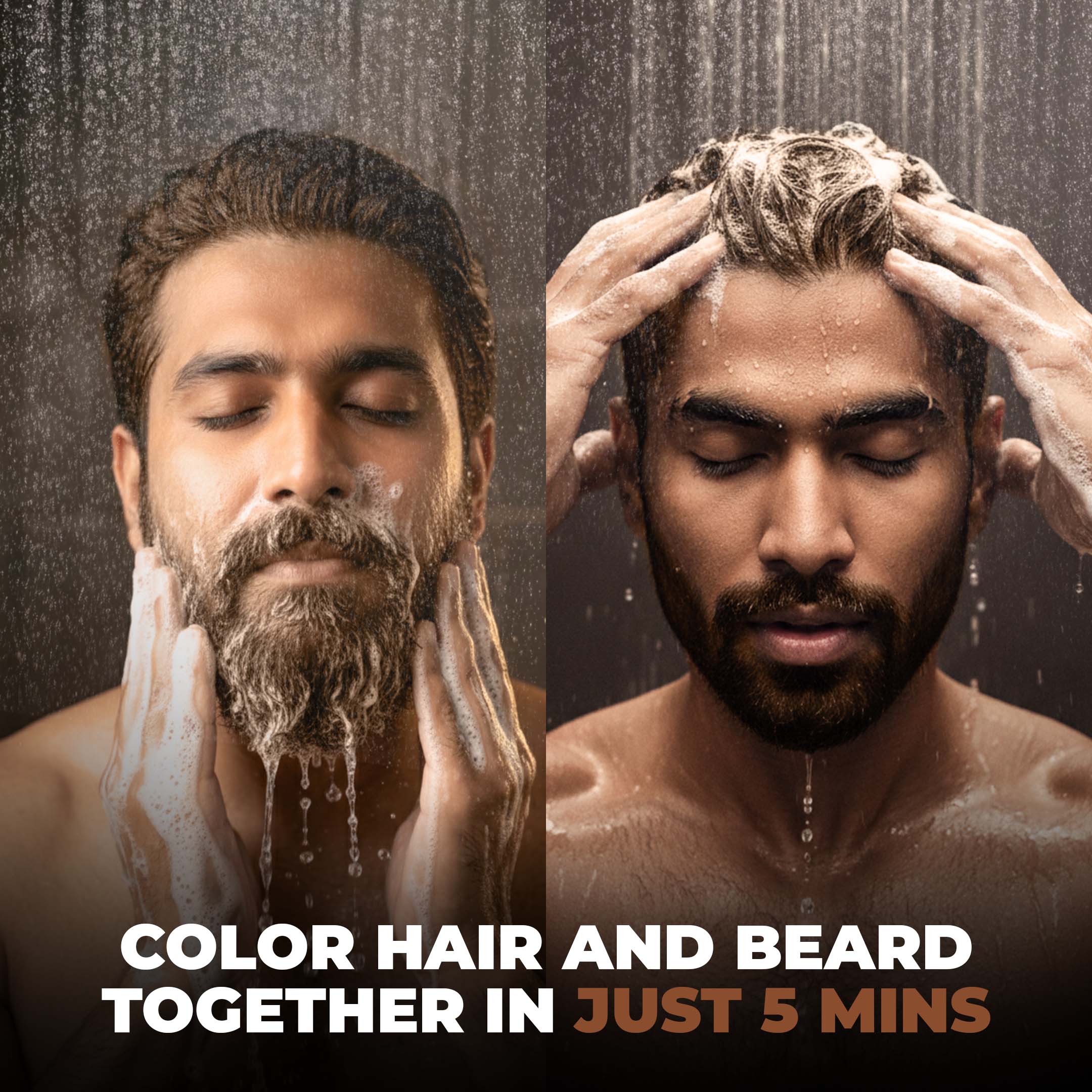 Shampoo Color for Hair and Beard (Dark Brown) - Image 8