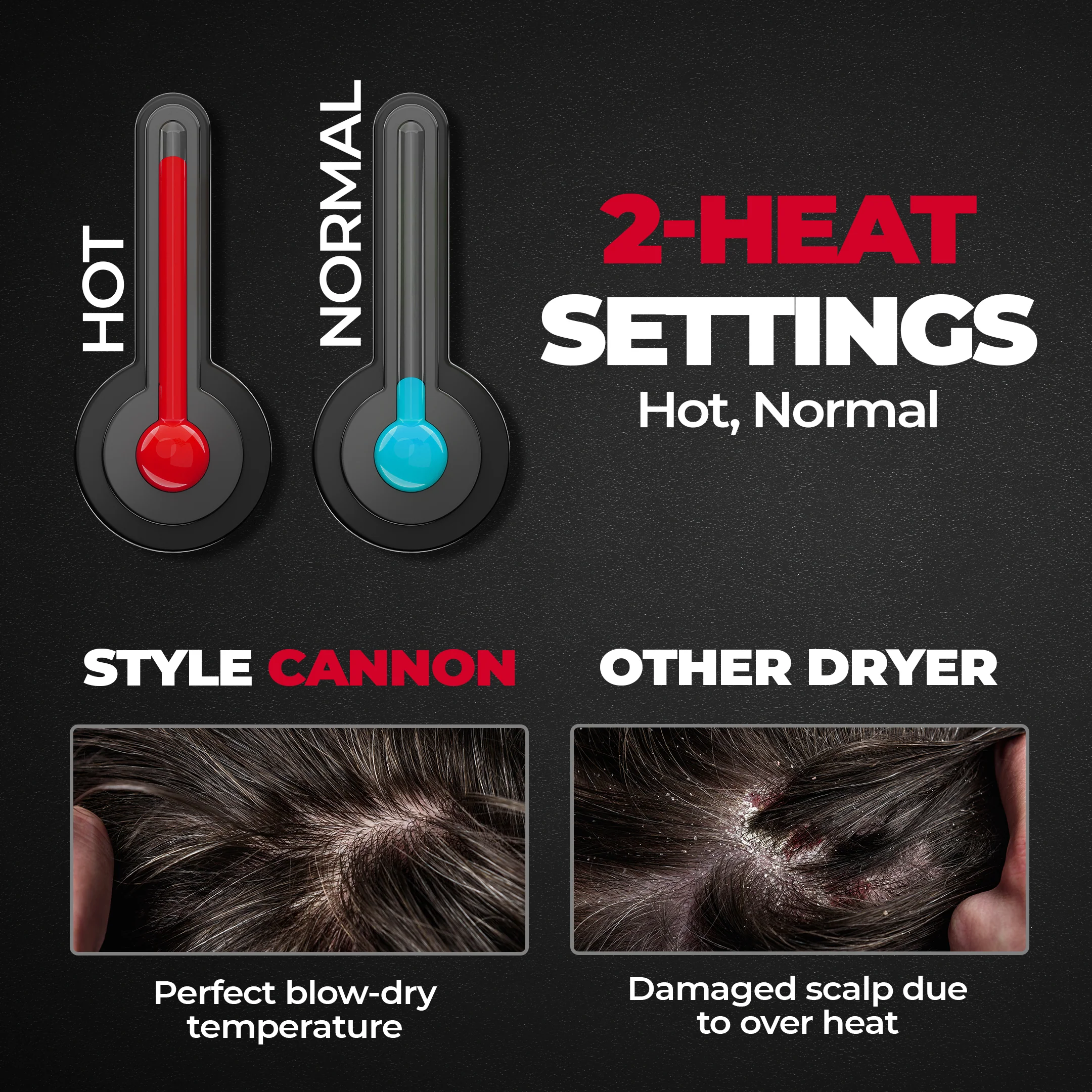 Style Cannon Ultracompact Hair Dryer - Image 4