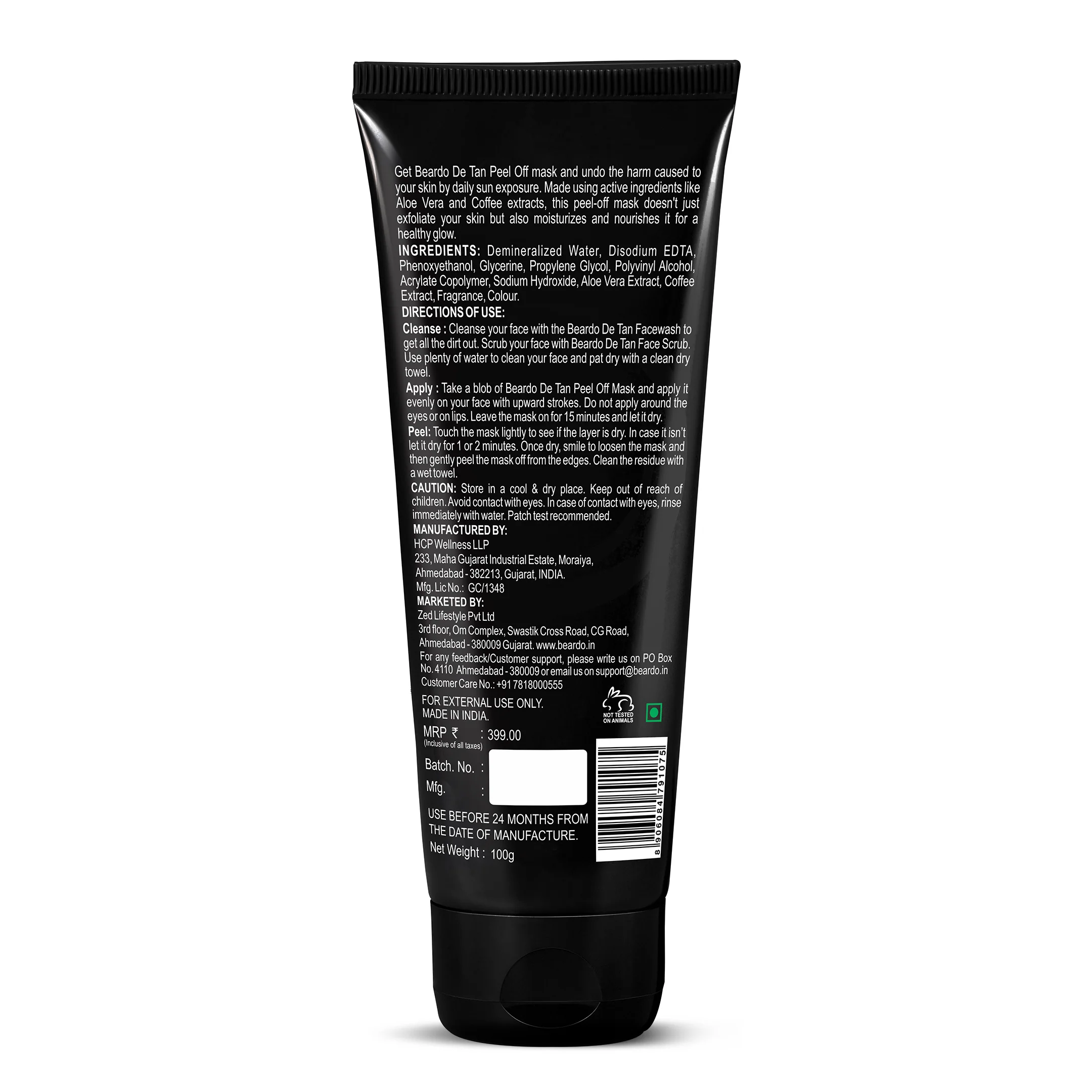 Ultraglow Facewash & De-Tan Peel Off Mask Combo - Image 8
