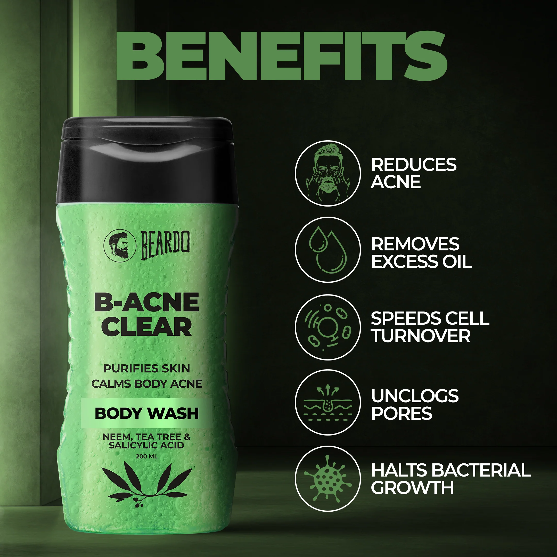 Body-Acne Clear Bodywash (Pack of 2) - Image 7