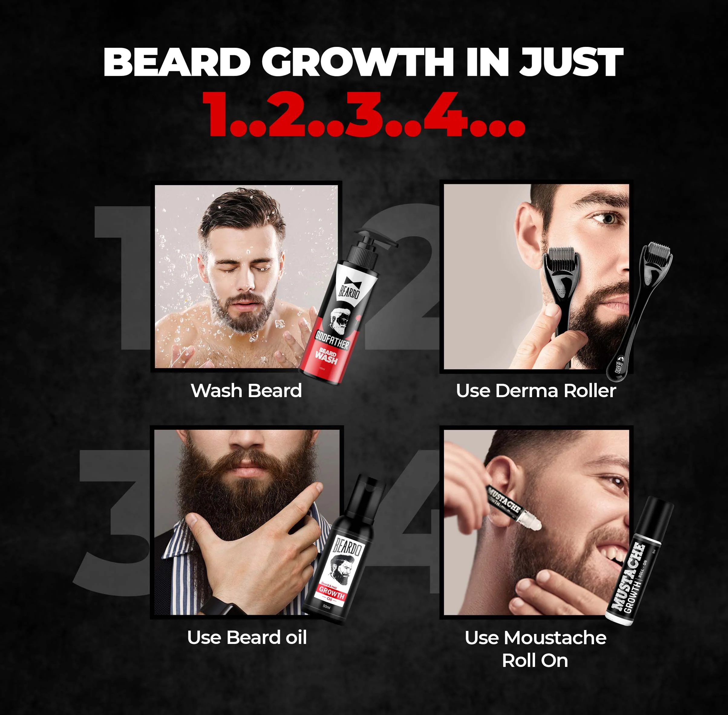 Don Beardo's Beard Growth Pro Kit - Image 4
