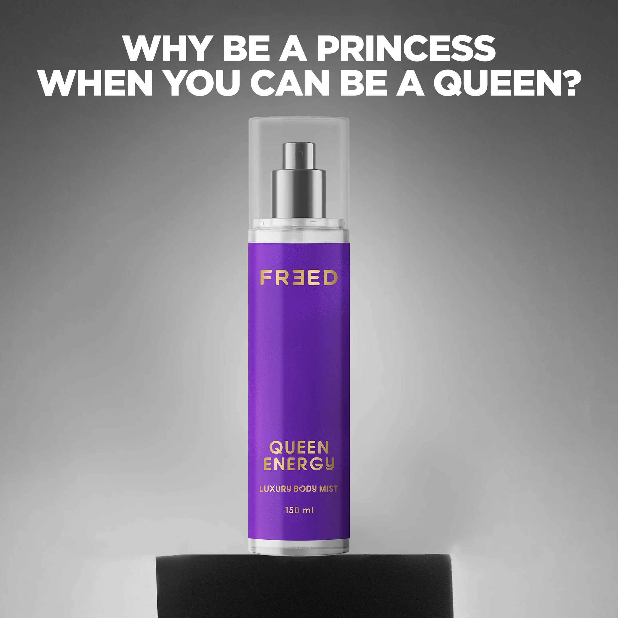 Freed Queen Energy Luxury Body Mist (150ml) - Image 6