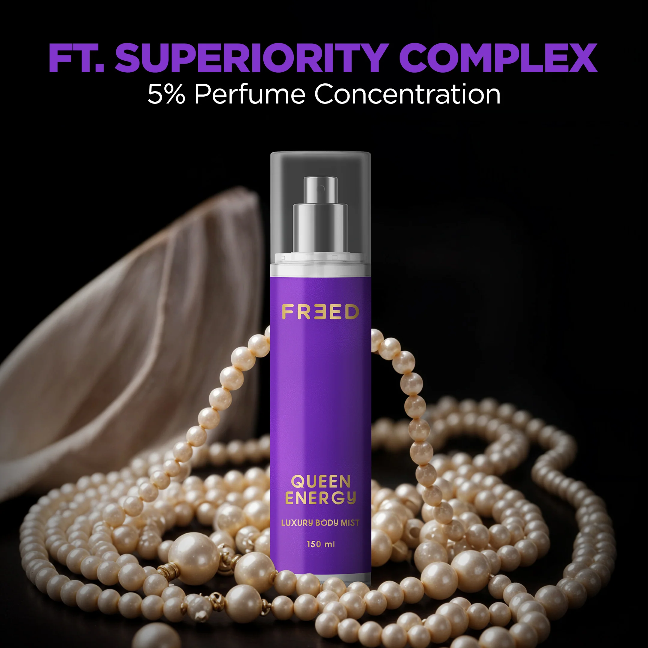 Freed Queen Energy Luxury Body Mist (150ml) - Image 9