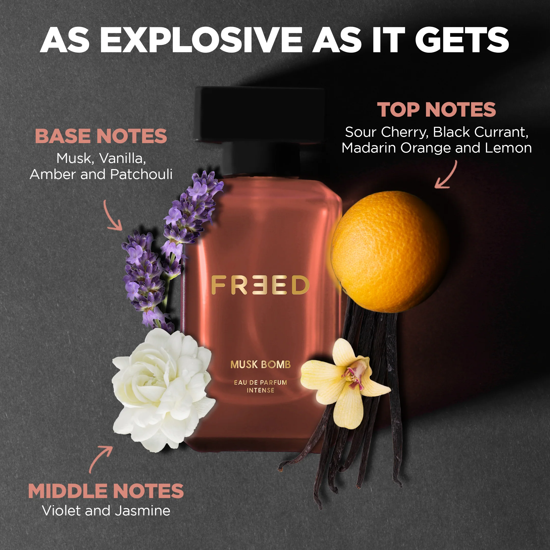 Freed Musk Bomb Eau De Parfum Intense (80ml) - Image 3