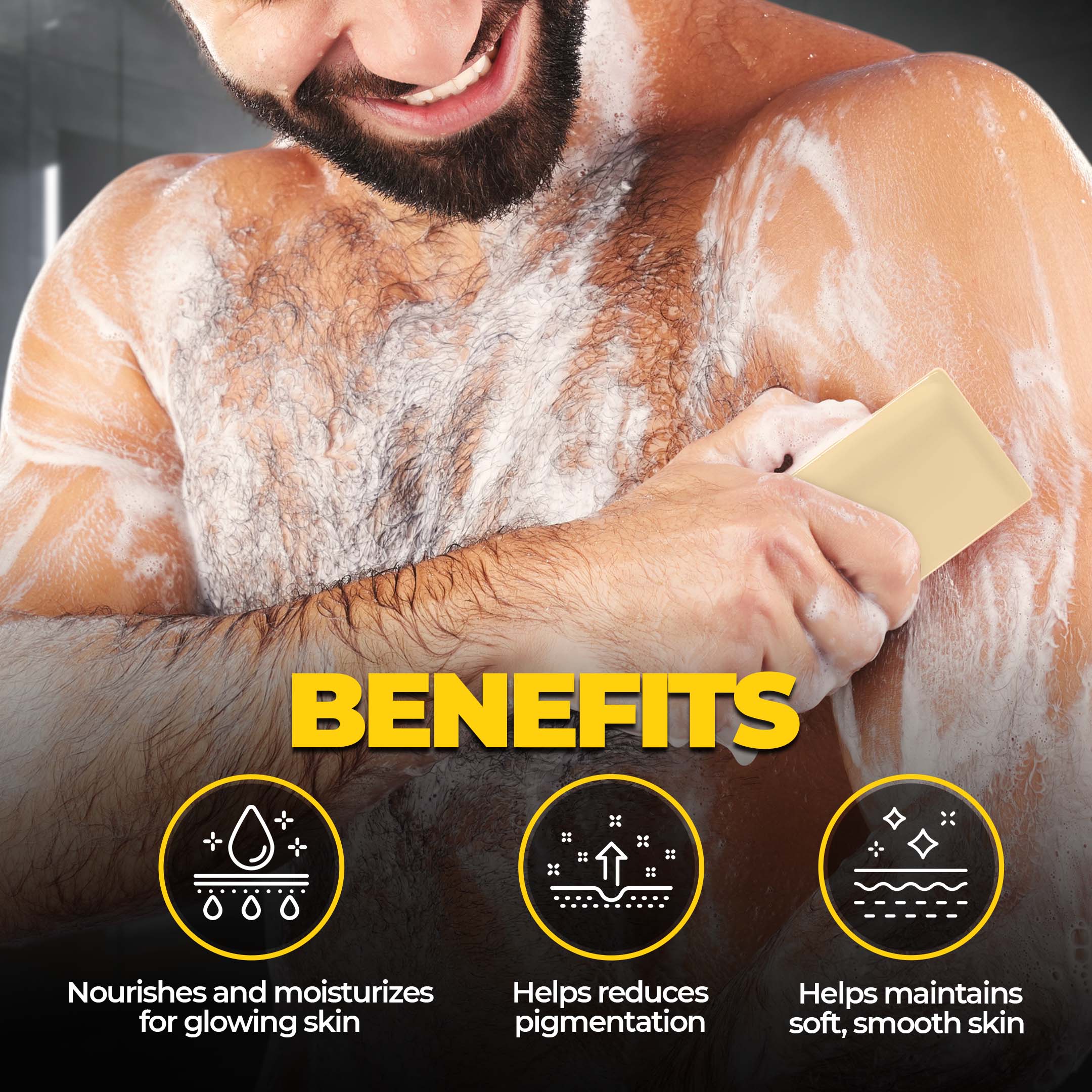 Ultraglow Brightening Bathing Bar (2 x Pack of 3) - Image 4