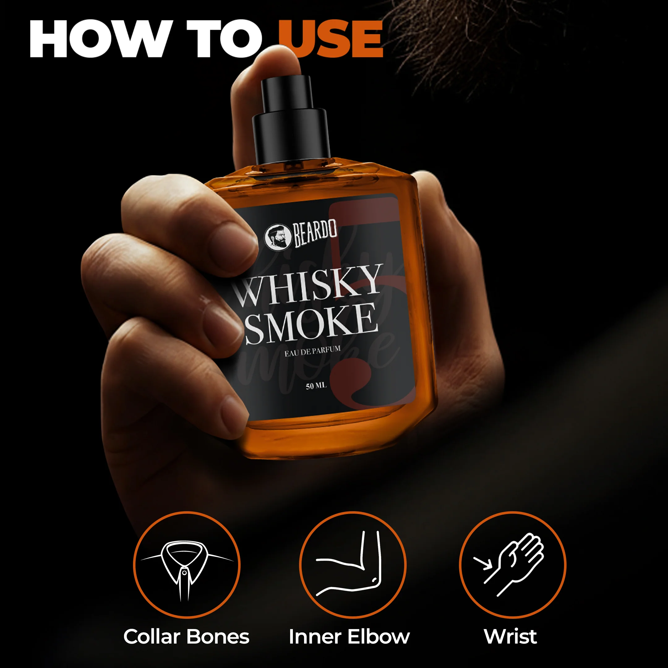 Whisky Smoke Perfume EDP (50ml) - Image 6
